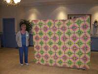 Valerie Jamieson, Fun & Done (quilt as you go technique, front)