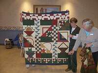 Barbara Dunn, Thimbleberry Quilt (1)