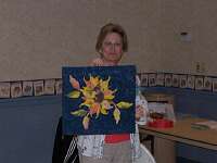 Marlene Jensch, Painted Flower (sun painting)