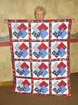 June Gist, Card Trick Quilt
