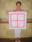 Sharleen Peters, Embroidered Quilt