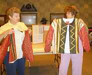 The jackets Mary Jo Bergland made for her sisters