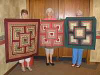 "Thinking Outside The Box" class Letha Roth, Mary Oris and Margo McClary