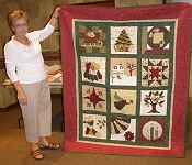 Lois Logerman's Christmas Quilt