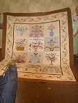 Andrea Csiceri's lovely applique quilt