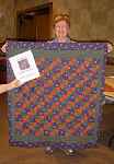 Barbara Nair with Noah's Four Patch