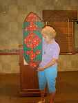 Carol Conover's reversible table runner