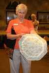 A table topper by Carol Tolpa
