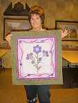 Another pretty wallhanging  by Maureen Girardin
