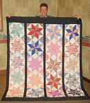 A star quilt made by Nancy Eisenhauer