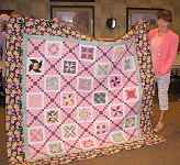 Rosalie Terman's interesting quilt