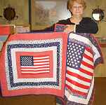 Diane English's sunshine quilts for the military