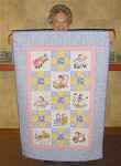 Belle Collins quilt made for a grandchild