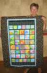 Here's the reverse side of Mary Frosts quilt