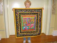 A quilt by June Gist using Laurel Birch's fabric