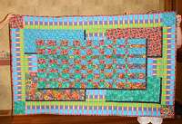 A convergence quilt by Kristen Loffler