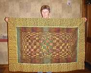 A very different convergence quilt by Kristen Loffler
