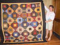 A vivid quilt by Carol Van Dyke