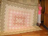 A very large beautiful quilt by Christine Niedzwiecki