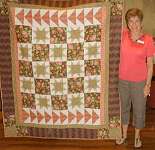 A lovely quilt by Joyce DeLestry