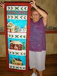 Jackie Brown's wonderful Christmas Table Runner