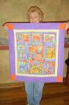 A quilt made with Laurel Birch Fabric by June Gist