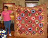 Marilyn Crosby's Shooting Star Quilt