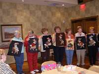 This was from the applique class that was taught on the retreat