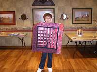 Marilyn Crosby's convergence quilt