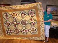 Lorene Gruber has a lovely quilt here