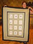 This quilt was done by Nancy Eisenhauer