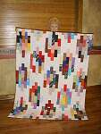 Another scrap quilt, this one done by June Gist