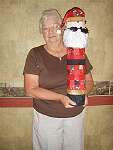 Janett McGinnis has done a smaller tube santa