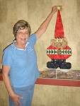 Chirstmas is coming, this quilt done by Donna Labbe