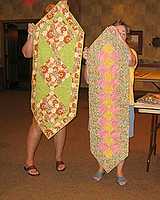Martha Fernes showing Table Runners