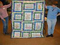 Crayon Quilt by Gae Nocella