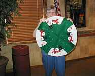 Nancy Smith, Snowman Table Topper
