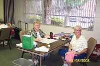Kay Hasson and Joy Lynch our co-chairman for the retreat
