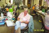 Ilga Pivetz working away