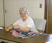Margo McClary - fussy cutting away